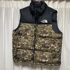 2着限定 ノースフェイス ダウンベスト 刺繡ロゴ ブラック/2XL K521D ザ・ノース・フェイス(THE NORTH FACE) 大きいサイズ メンズ