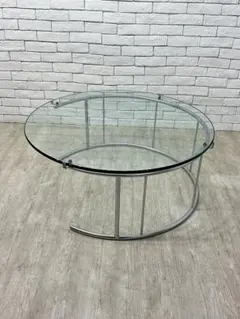 Cassina ル・コルビジェ ガラス天板 センターテーブル LC10-P - メルカリ