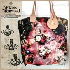 ❦Vivienne Westwood❦フラワーベア❦キャンバストートバッグ 廃盤