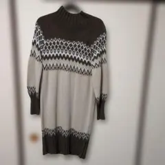 ★美品★フリーズマート　ニットロングワンピース　フリーサイズ