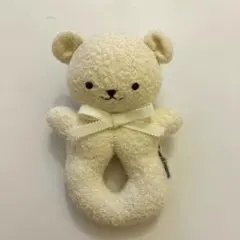 COMME CA FOSSETTE くま ラトル ガラガラ