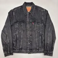 極美品✨S リーバイス 72334先染めブラック デニムジャケット70506型