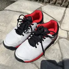 タ*ー様 YONEX テニスシューズ ホワイト/レッド