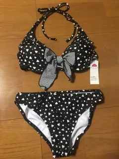 ハート柄♡水着 トップバリュー 新品未使用 11L