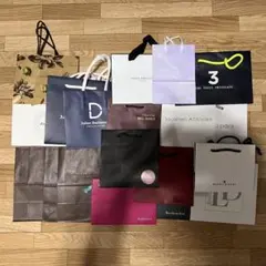 【20枚セット】ショッパー　まとめ売り　有名パティスリーショコラトリー