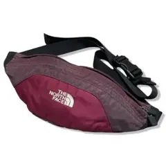 ノースフェイス　ボディバッグ　ウエストバッグ　ナイロン　パープル