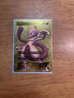 Mewtwo EX ゴールドカラー
