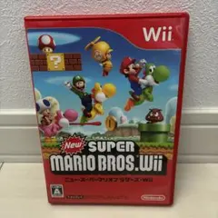 ゲーム　Wii New スーパーマリオブラザーズ　美品