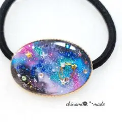 ヘアゴム クラゲ 大きめ ブルー 星 レジン メルカリ便 - メルカリ