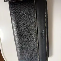 COACH ブラックレザー 長財布