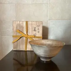 専用のお品物です 抹茶茶碗 陶器製グレー 共箱付き