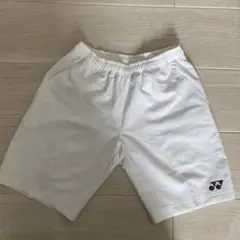 ヨネックス ホワイト バドミントンパンツ