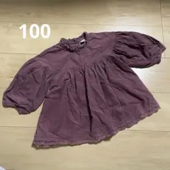 petit main コーデュロイチュニック トップス 100サイズ