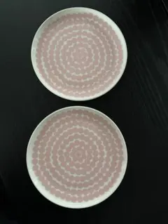 廃盤　マリメッコ　Rasymatto　ラシィマット　ディーププレート　20cm marimekko マリメッコ ラシィマット プレート 皿20cm 2枚 - メルカリ