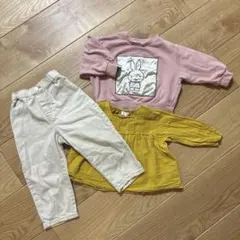 女の子春服セット100〜110サイズ