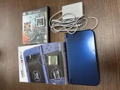 【動作確認済/箱あり】Newニンテンドー3DS LL メタリックブルー