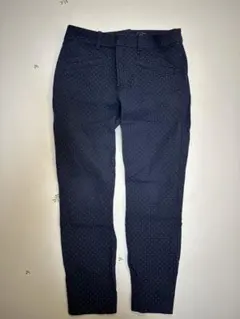 GAP ネイビー ドット柄 カジュアルパンツ 02 R