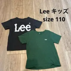 Lee キッズ Tシャツ 2枚セット 110cm 双子のサムネイル