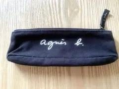 agnes b. アニエスベー ペンケース ブラック コットンのサムネイル