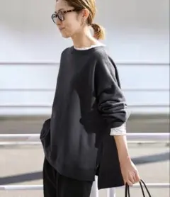 ボートネック スウェット