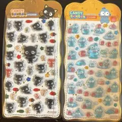 【日本未発売】韓国限定　ハンギョドン　チョコキャット　サンリオ　新作　立体シール