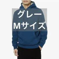 フリースライニング メンズ　 M プルオーバーパーカー シェルパ裏地