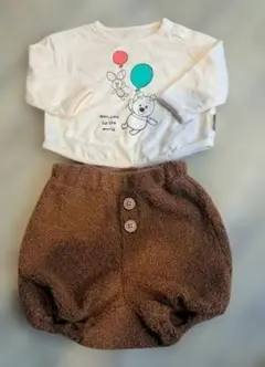 Breeze プーさん 長袖 パンツ 70㎝