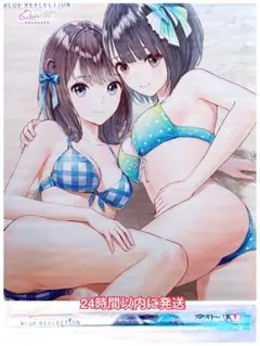 blue reflection quartet トレーダー 特典 タペストリー - メルカリ