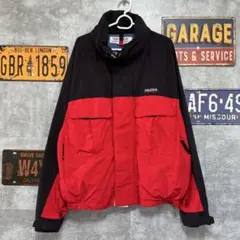 90s NAUTICA COMPETITION ナイロンジャケット L 赤黒