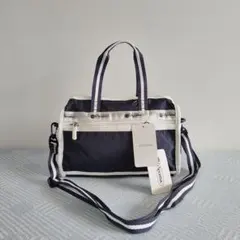 ラスト1点 レスポートサック ネイビー トートバッグ ショルダーバッグ 2way