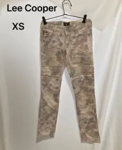 (SM03-97) 【美品】Lee Cooper 花柄 スキニーパンツ XSのサムネイル