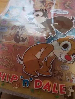 《非売品》チップ＆デール　クリアファイル A4