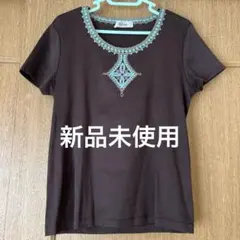 【新品未使用】オッジインターナショナル 刺繍 日本製コットンTシャツのサムネイル
