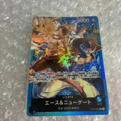 ワンピースカード エース＆ニューゲート リーダーパラレル - メルカリ