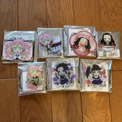 鬼滅の刃　アクリルキーホルダー　甘露寺蜜璃　胡蝶しのぶ　竈門禰豆子　栗花落カナヲ