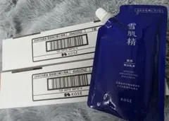 雪肌精 薬用美白乳液 つめかえ用レフィル ポスター2枚セットのサムネイル