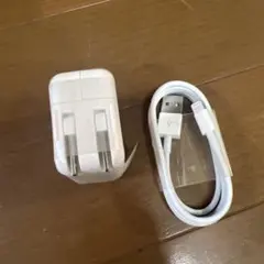 USB電源アダプター ホワイトセット　Apple 正規品