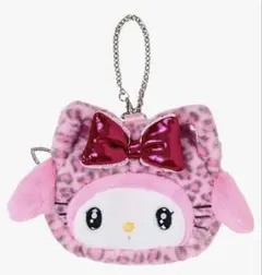 【未使用品】サンリオ　ギャルネコ　フェイス形ポーチ　マイメロディ
