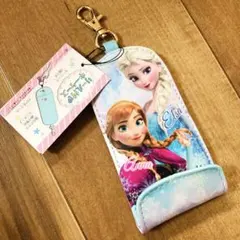 【新品】ディズニー アナ雪 キーケース 女の子 小学生 リール カバン