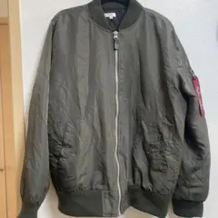 nylaus MA-1 カーキ　メンズ　LL 秋　冬　ジャケット