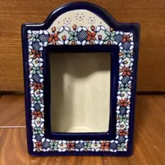 Mexico セルビン焼き　フォトフレーム 写真立て