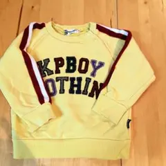 KPBOY トレーナー 80cm イエロー