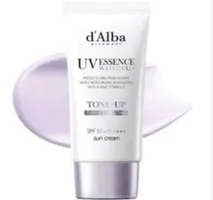 【新品】ダルバ トーンアップサンクリーム 化粧下地 日焼け止め パープル50ml
