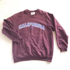 SAS カリフォルニア プリント スウェット　M