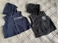 コムサイズム　フードベスト　2枚セット