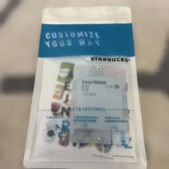 カスタマイザブルキーチェーンラベラー スターバックス 推し活 Starbucks