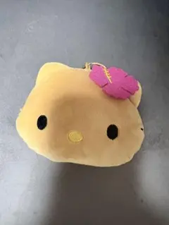 K*u様 日焼けキティ　ファスナー付きポーチ