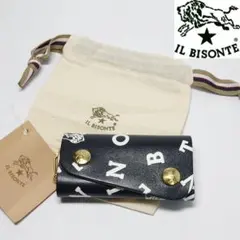 【新品未使用】イルビゾンテ ILBISONTE ロゴ鍵入れ/キーケース 09