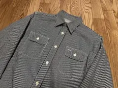 シュガーケーン　ヒッコリーストライプ　ワークシャツ