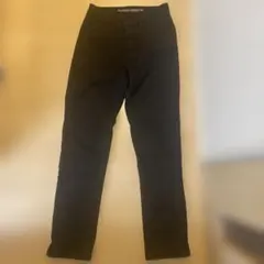 しまむら　黒　裏起毛パンツ